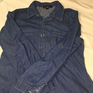 Jean Long Sleeve Shirt